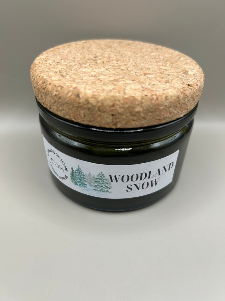 Woodland Snow Candles