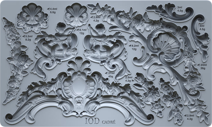 Iron Orchid Design Moulds