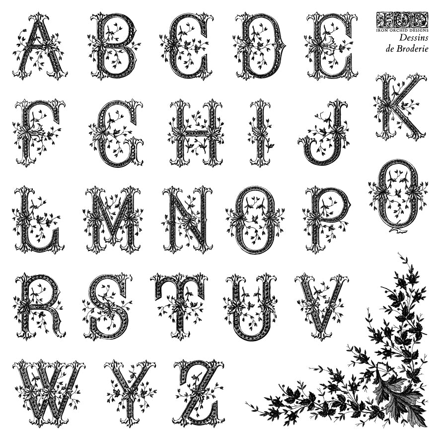 Iron Orchid Design Stamps