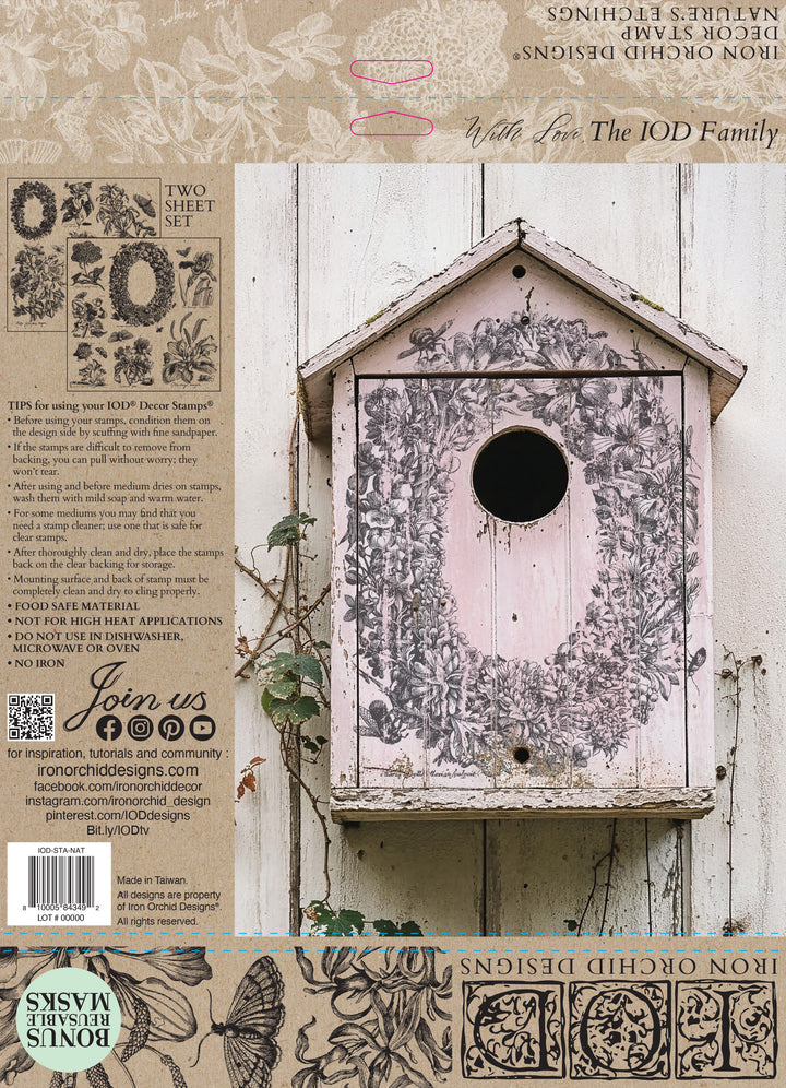 Iron Orchid Design Stamps