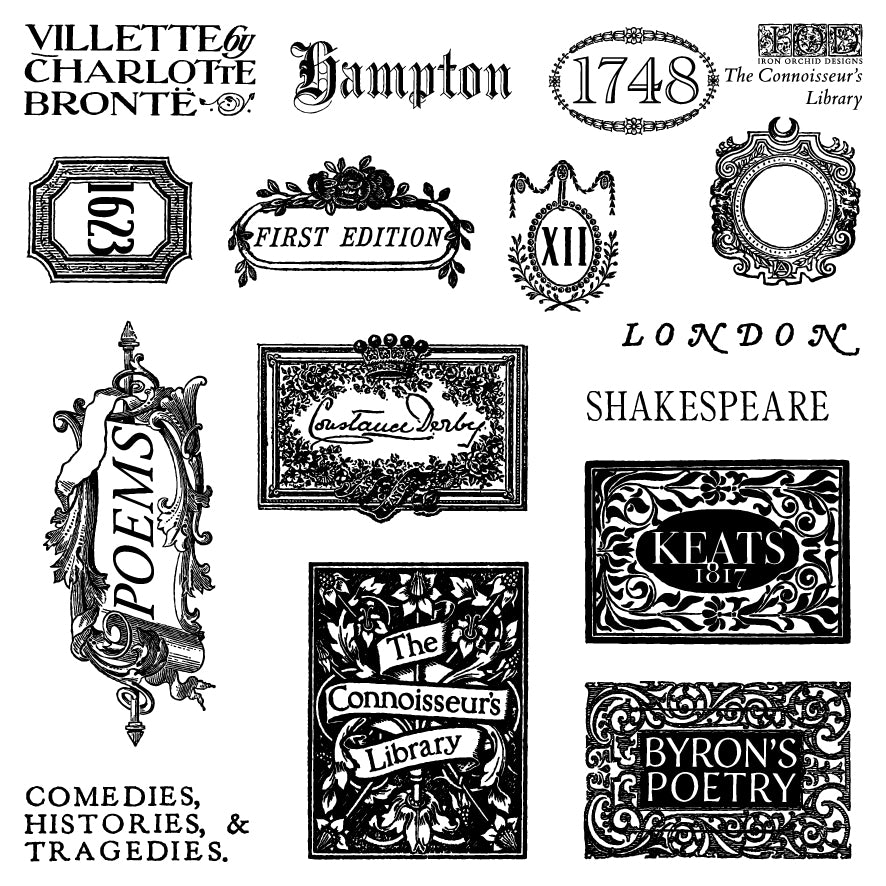 Iron Orchid Design Stamps