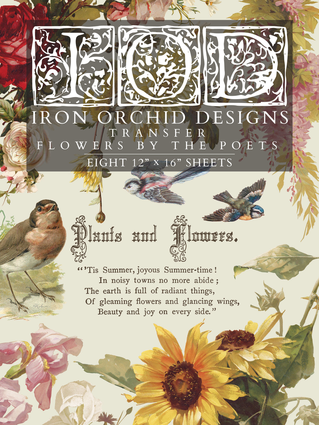 Iron Orchid Design Transfers
