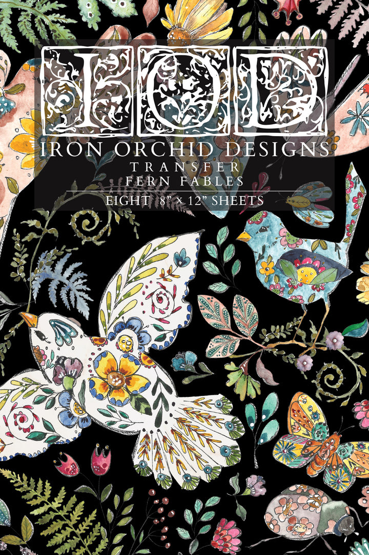 Iron Orchid Design Transfers