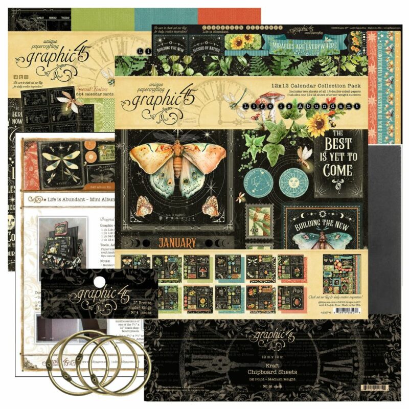 graphic45 Keepsake Editions and Album Kits