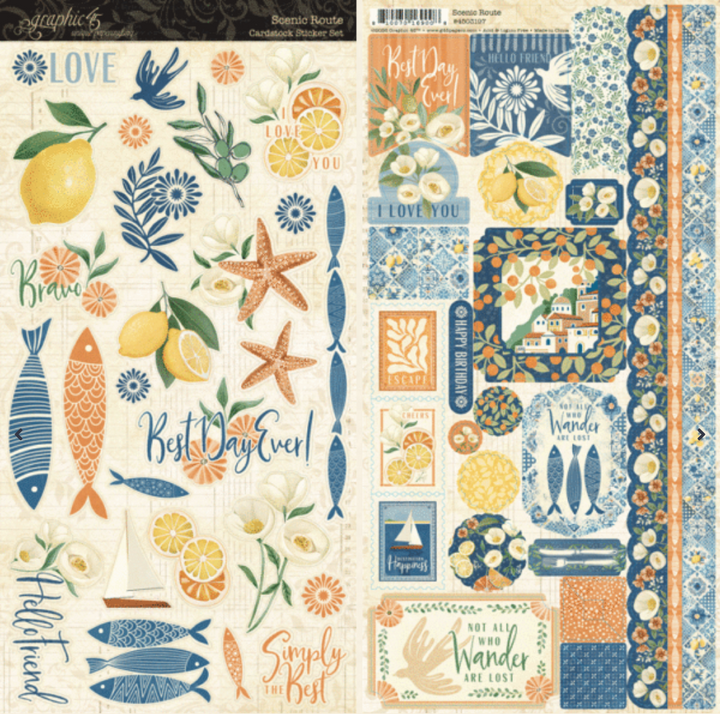 graphic45 Stickers Set