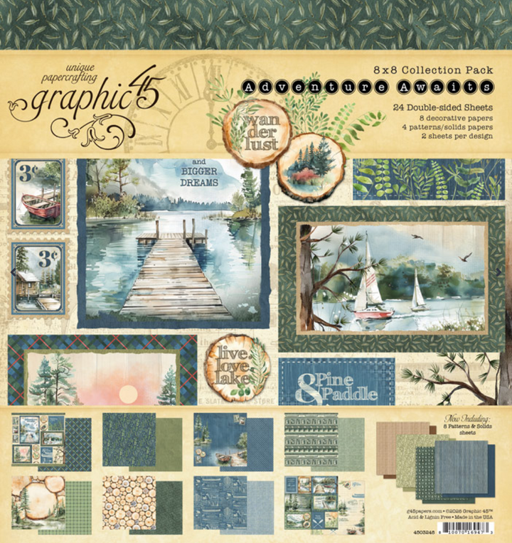 graphic45 Paper Packs