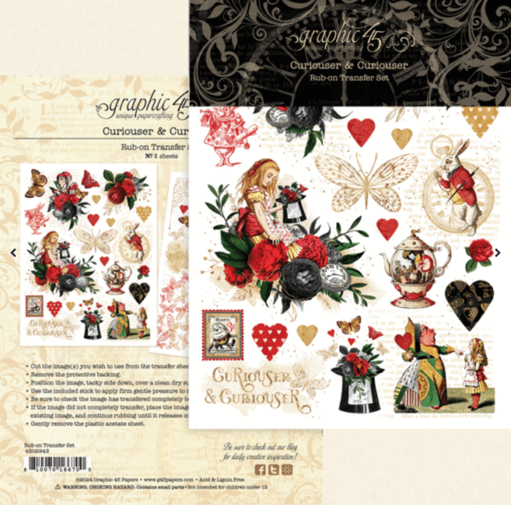 graphic45 Rub-on Transfer Sets