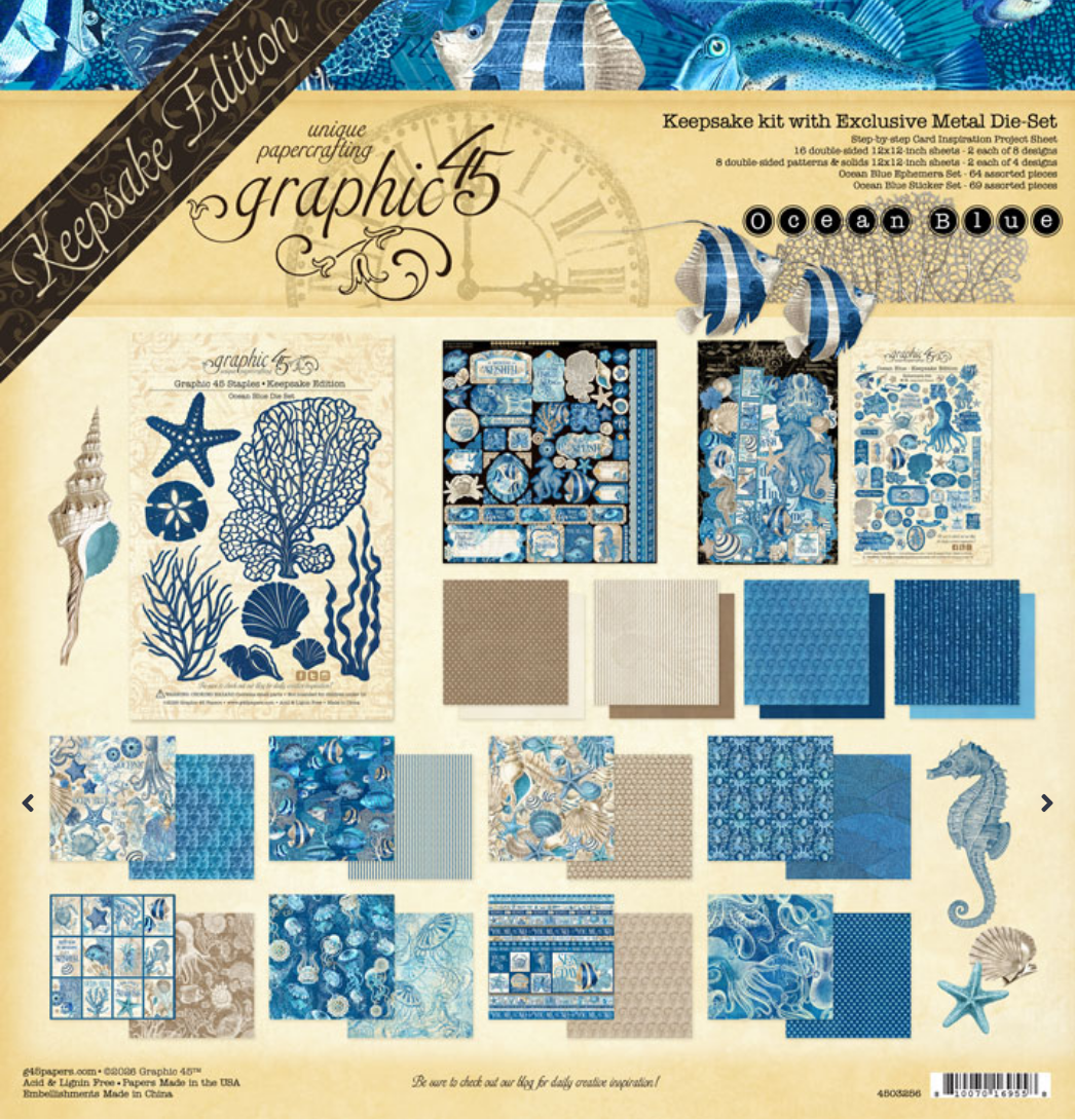graphic45 Keepsake Editions and Album Kits