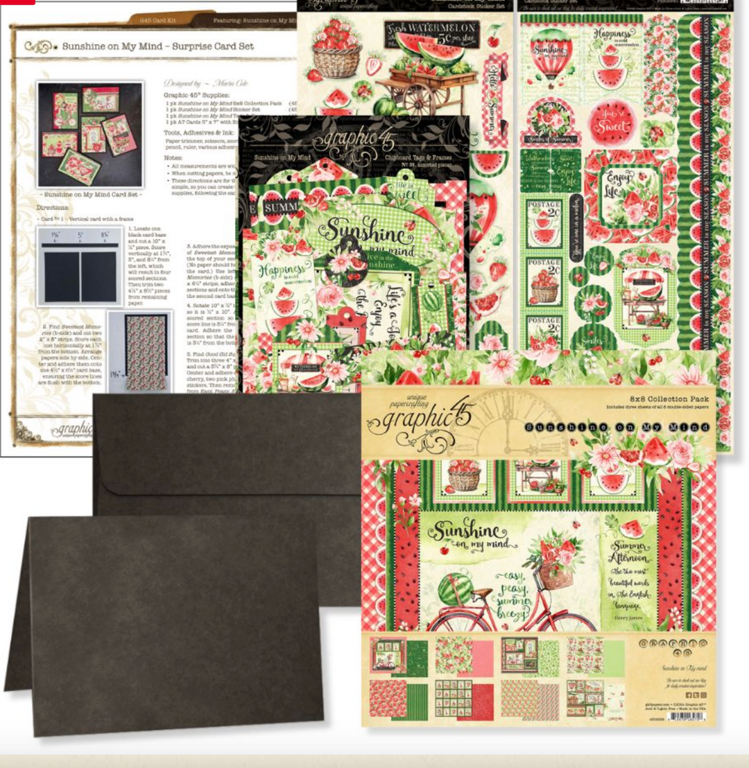 graphic45 Card Kits