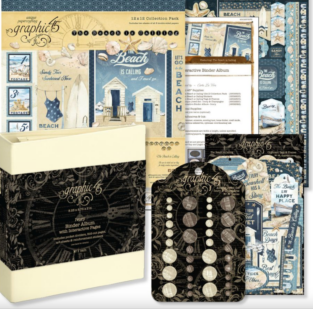 graphic45 Keepsake Editions and Album Kits