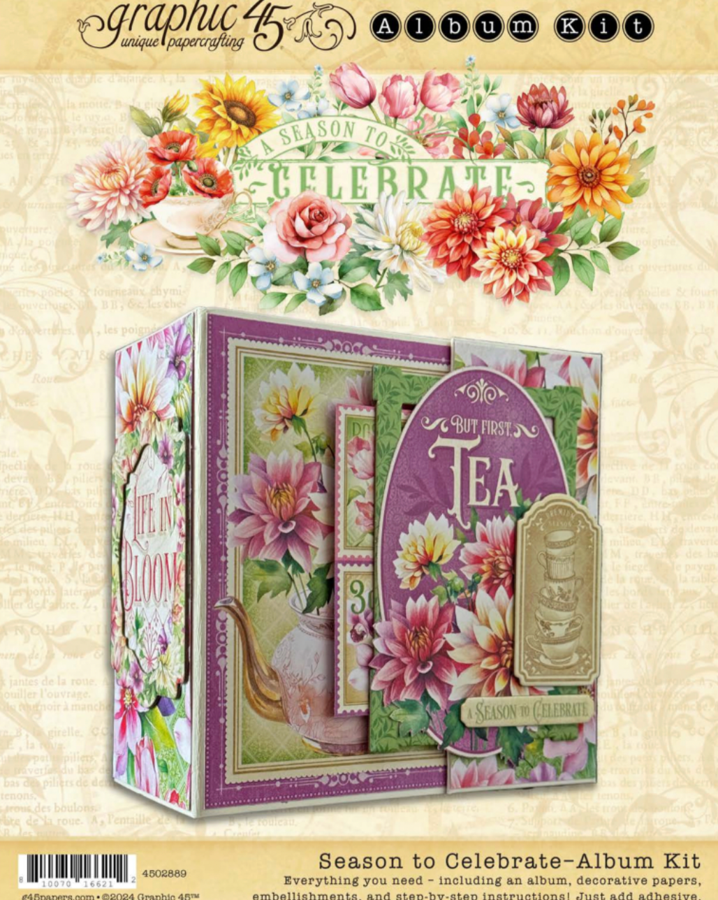graphic45 Keepsake Editions and Album Kits
