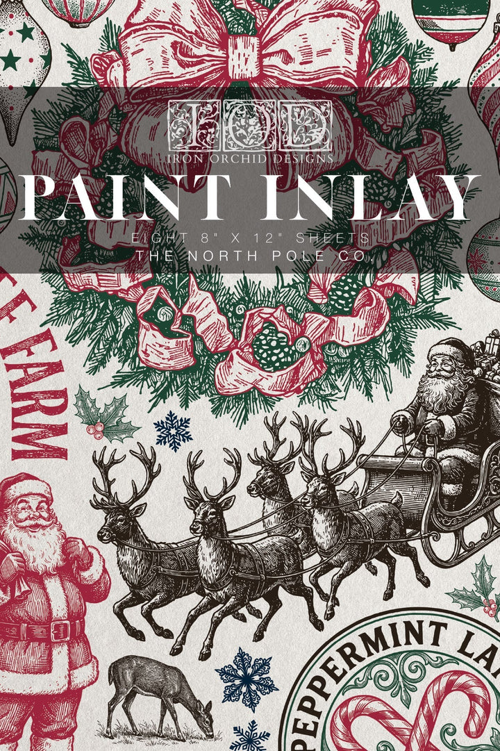 Iron Orchid Design Paint Inlays