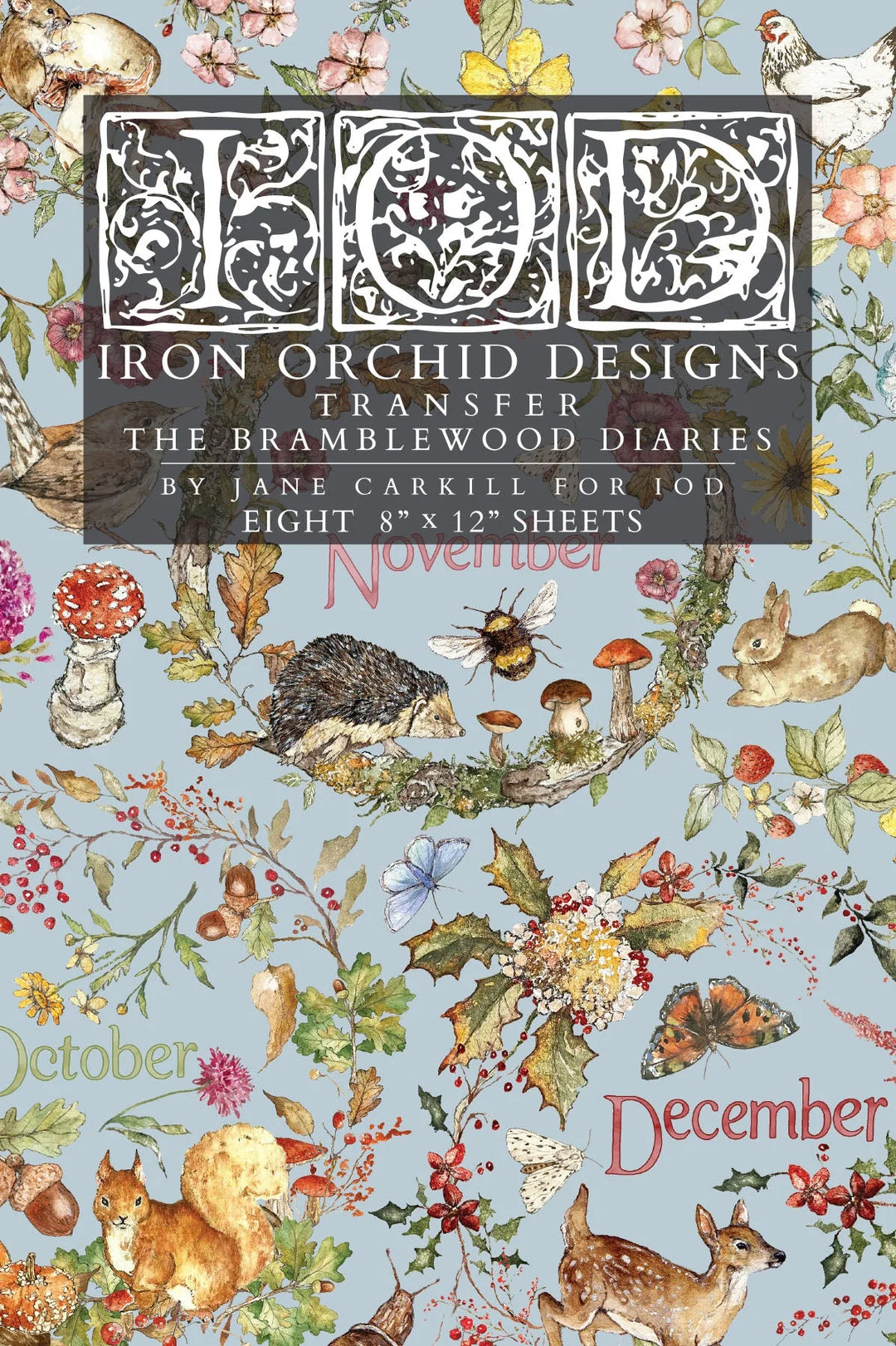 Iron Orchid Design Transfers