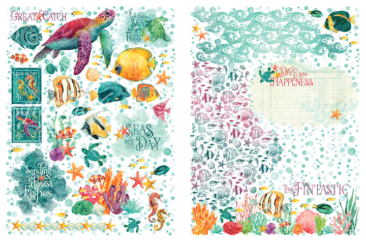 graphic45 Rub-on Transfer Sets