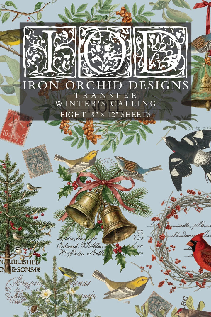 Iron Orchid Design Transfers