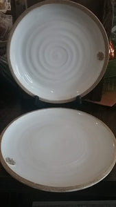 Farmhouse White Dinner Plate