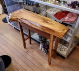 English Walnut Entryway Table