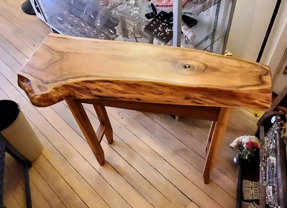 English Walnut Entryway Table