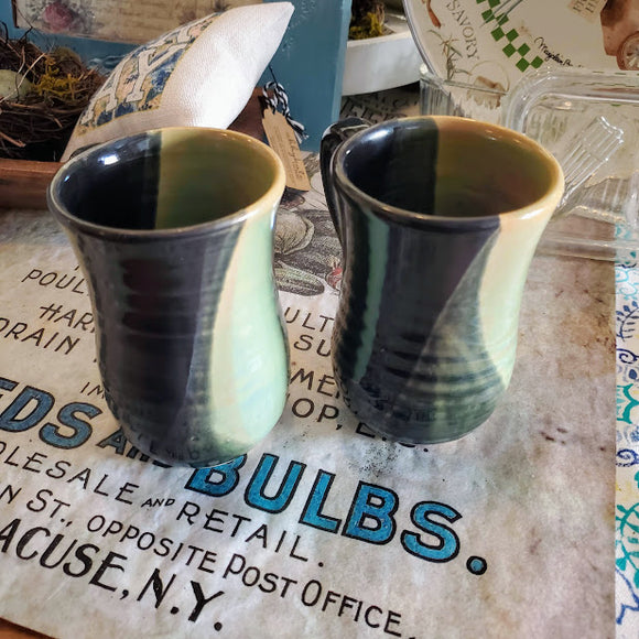 Green/Ebony Multi Mugs
