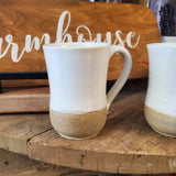 Farmhouse White Mugs