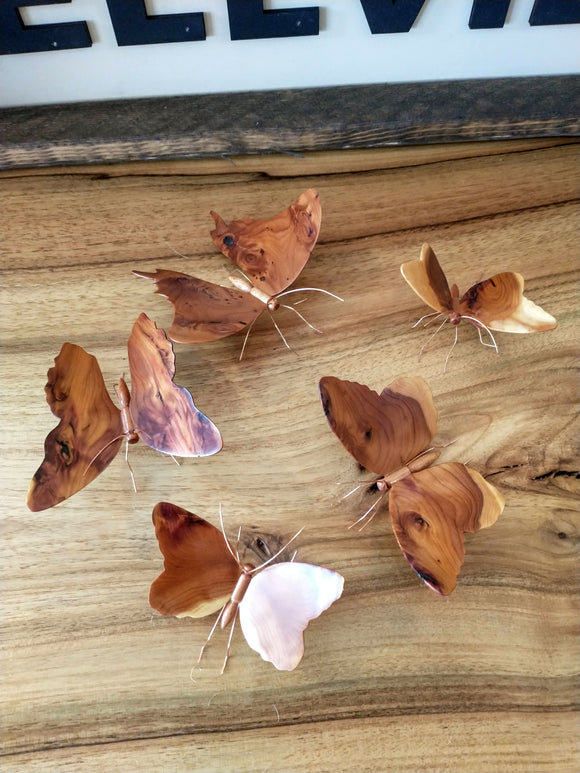 Wooden Butterflies