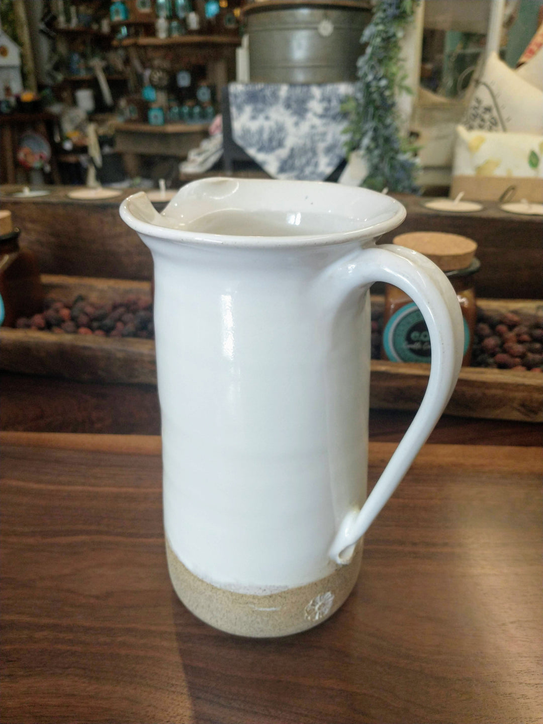 Farmhouse Widemouthed Pitcher