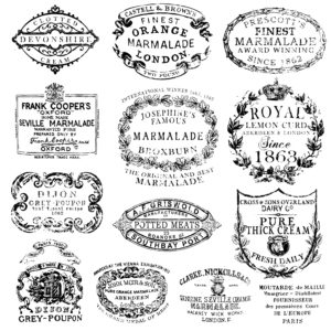 Iron Orchid Design Stamps